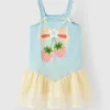 Rabity baby girl strawberry strapless dress 954,900