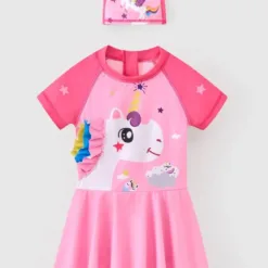 Girls' swimsuit (with shorts inside) Rabity 974.024