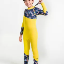 Sea Star Wetsuit Yellow 1.5mm boys' thermal swimsuit